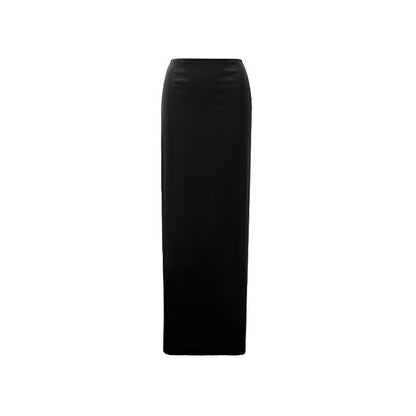 NADINE | Satijnen Maxi-Rok Dames - Elegante Lange Rok