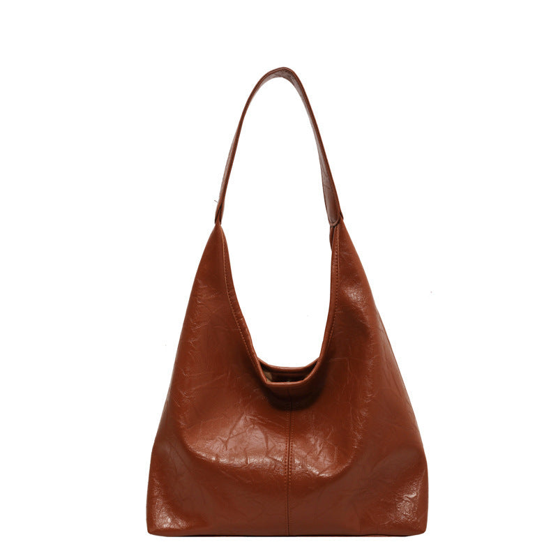SIENNA | Schoudertas Dames – Minimalistisch Vegan Leer - Grote Shopper Bag