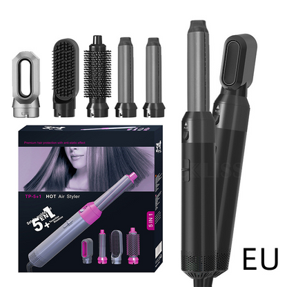LINE | 5-in-1 Haarstyler AirWrap Pro – Föhn, Krul- en Stijltang in Eén