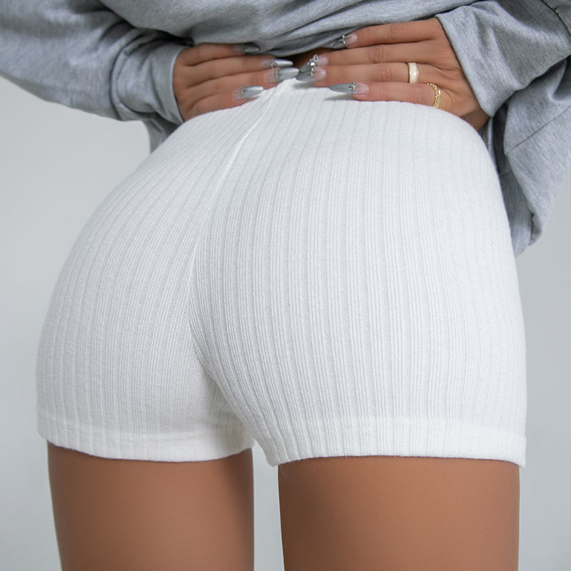 LOUISE | Luxe Ribgebreide Lounge Short – Comfortabel & Sexy in Één