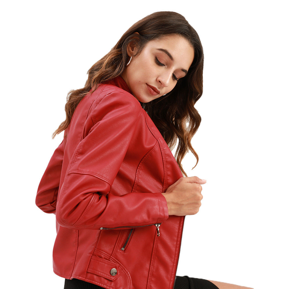 IGONE | Leren Dames Bikerjack – Stoer & Elegant | Perfecte Pasvorm & Tijdloos Design