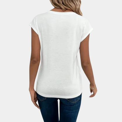 IRIS | Het Perfecte Casual T-Shirt met V-Hals voor Elke Gelegenheid