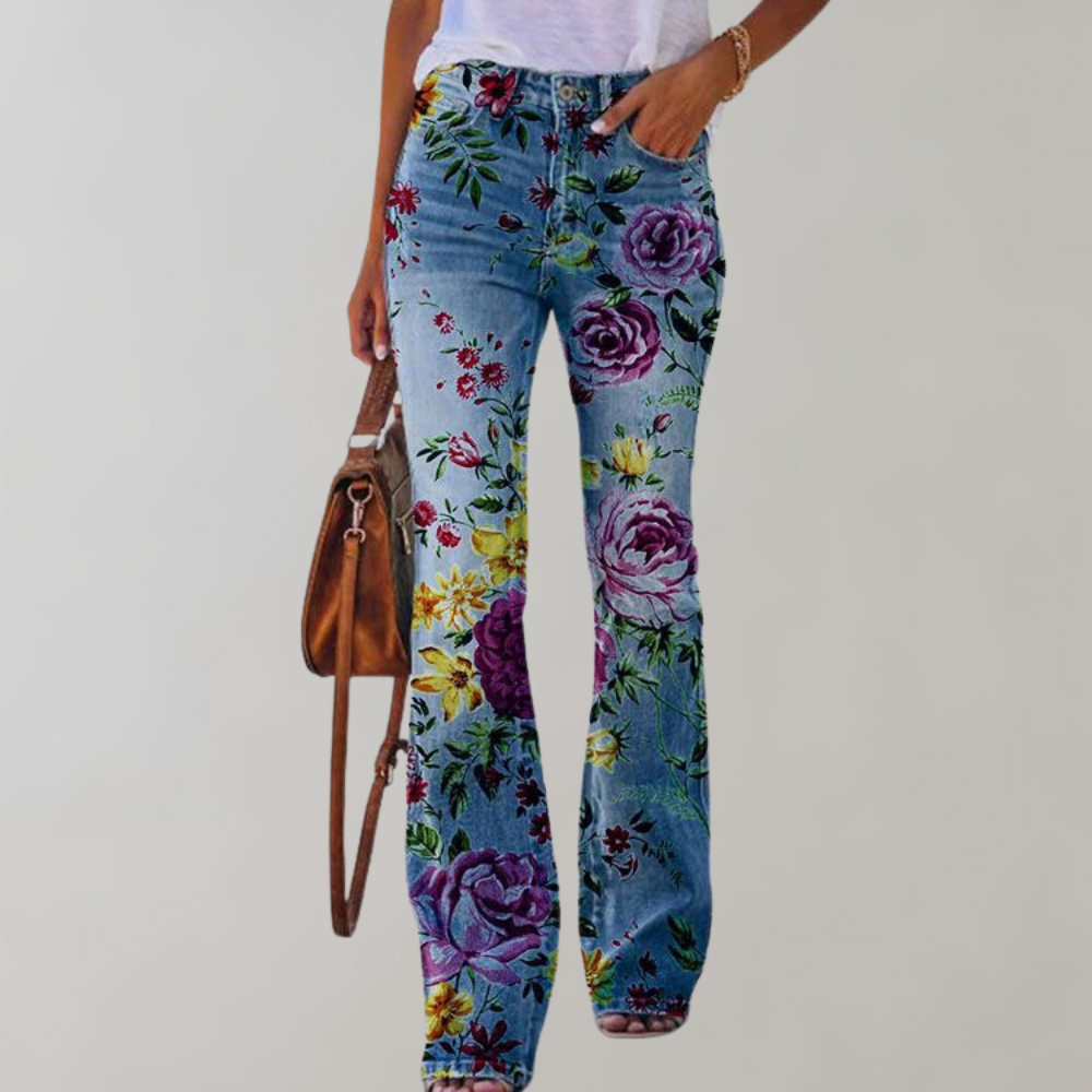 BARBARA | Flare Jeans – Trendy, Comfortabel & Opvallend!