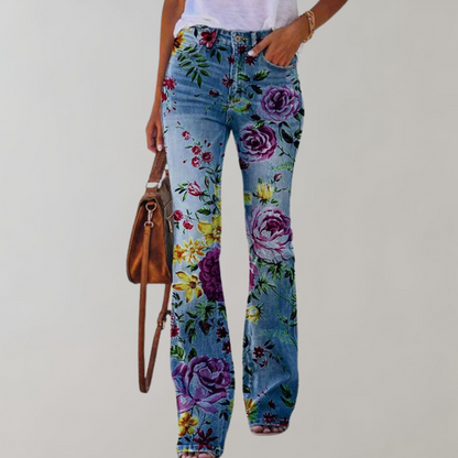 BARBARA | Flare Jeans – Trendy, Comfortabel & Opvallend!