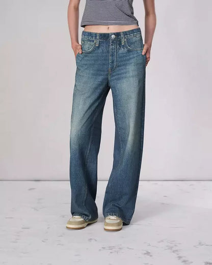 SHELBY | Denim Look Joggingbroek – Comfort meets Cool