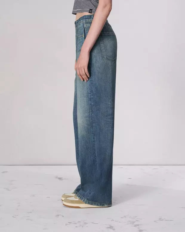 SHELBY | Denim Look Joggingbroek – Comfort meets Cool