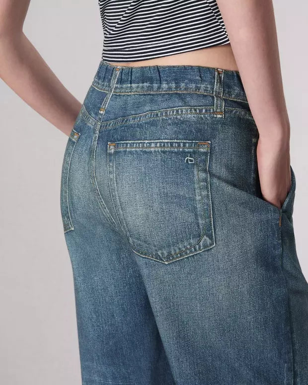 SHELBY | Denim Look Joggingbroek – Comfort meets Cool