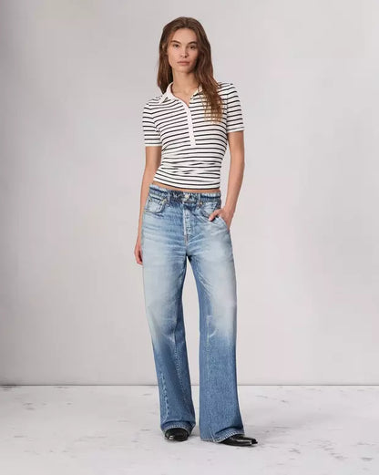 SHELBY | Denim Look Joggingbroek – Comfort meets Cool