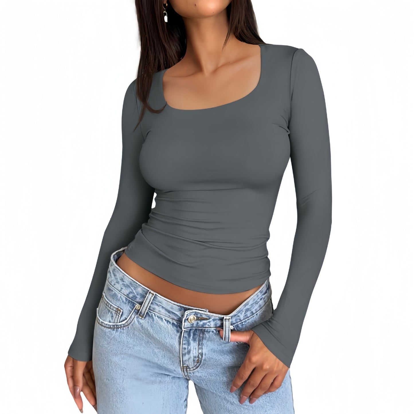 LUX | Essentiële Lange Mouwen Top – Stijl &  Comfort in Één