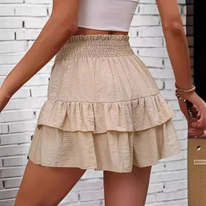 HASSE | Broekrok met Ruffles – Comfortabel Zomers Broekje in Rokstijl