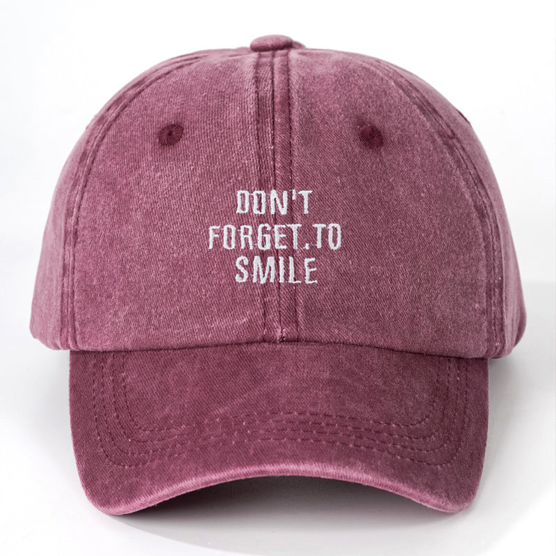 PIM | Don’t Forget to Smile Cap – Positieve Vibes in Vintage Style
