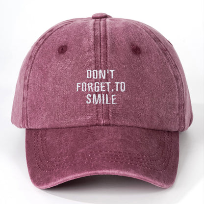 PIM | Don’t Forget to Smile Cap – Positieve Vibes in Vintage Style