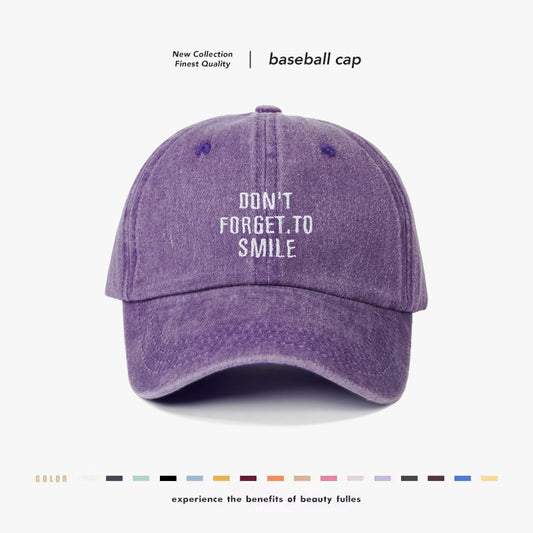 PIM | Don’t Forget to Smile Cap – Positieve Vibes in Vintage Style