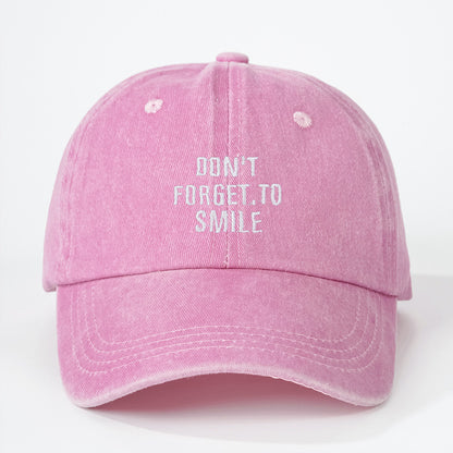 PIM | Don’t Forget to Smile Cap – Positieve Vibes in Vintage Style