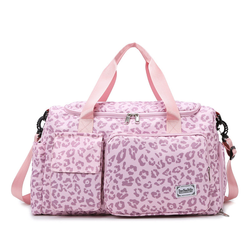 AUGUST | Stoere Leopard Sporttas – Stijlvol, Ruim & Onmisbaar voor Onderweg