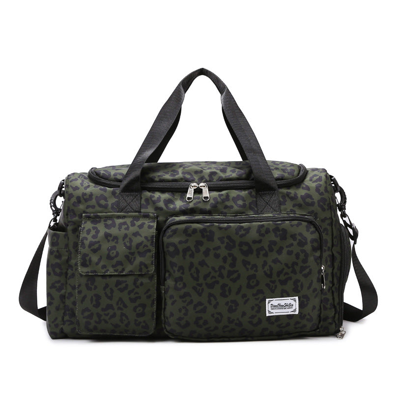 AUGUST | Stoere Leopard Sporttas – Stijlvol, Ruim & Onmisbaar voor Onderweg