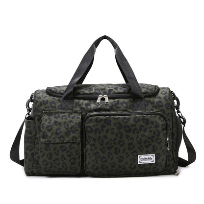 AUGUST | Stoere Leopard Sporttas – Stijlvol, Ruim & Onmisbaar voor Onderweg