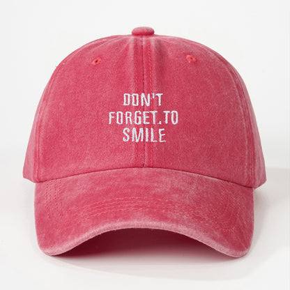 PIM | Don’t Forget to Smile Cap – Positieve Vibes in Vintage Style