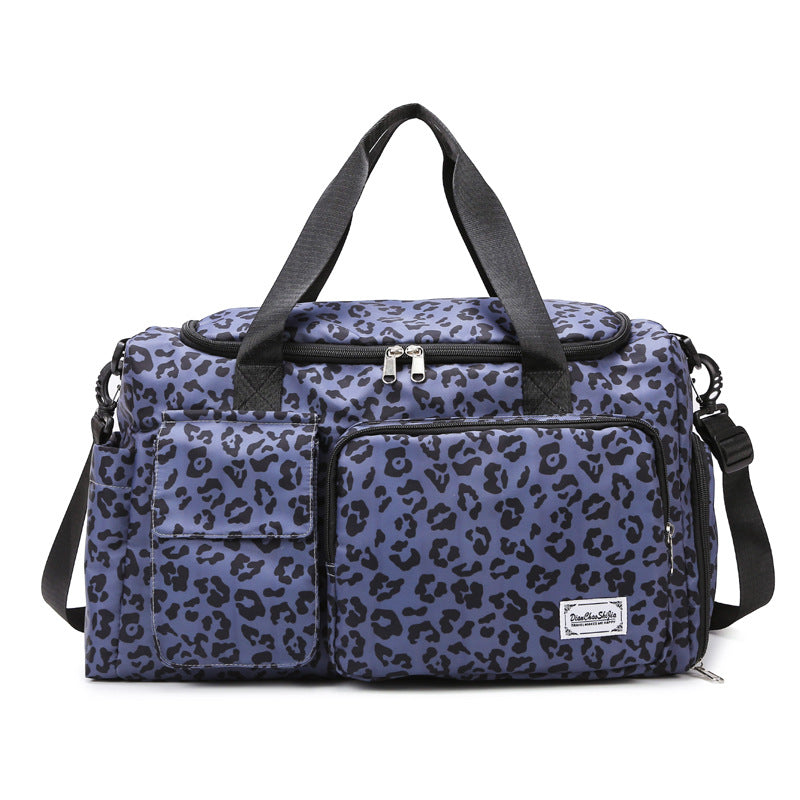 AUGUST | Stoere Leopard Sporttas – Stijlvol, Ruim & Onmisbaar voor Onderweg