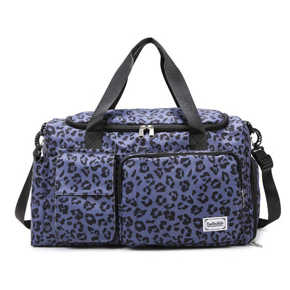 AUGUST | Stoere Leopard Sporttas – Stijlvol, Ruim & Onmisbaar voor Onderweg