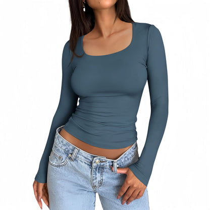 LUX | Essentiële Lange Mouwen Top – Stijl &  Comfort in Één