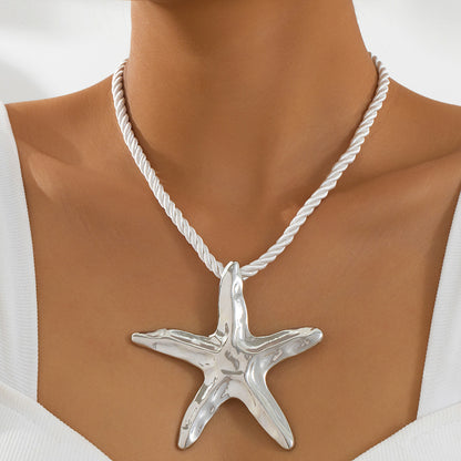 YADE | Statement Zeester Ketting – Zomers Eyecatcher in Goud of Zilver