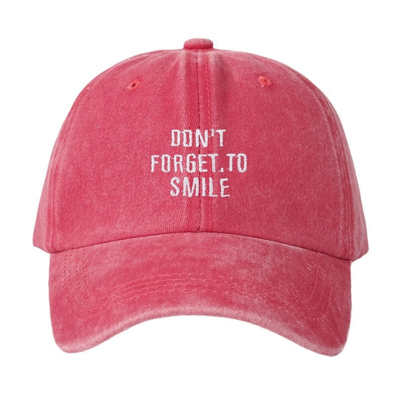 PIM | Don’t Forget to Smile Cap – Positieve Vibes in Vintage Style