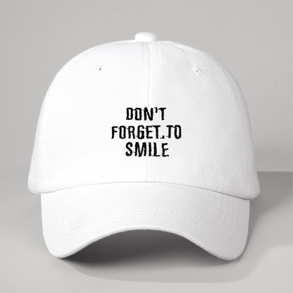 PIM | Don’t Forget to Smile Cap – Positieve Vibes in Vintage Style