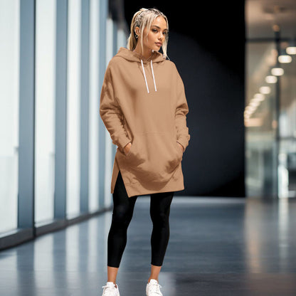 CHARLOTTE | Oversized Hoodie Jurk met Capuchon – Comfortabel & Stijlvol