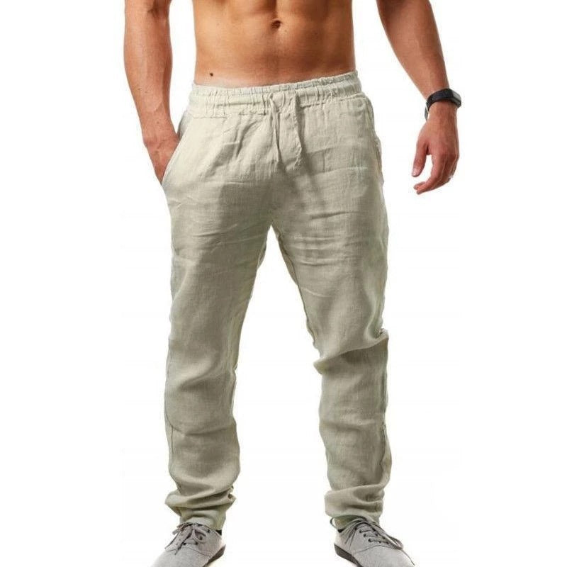 JULES | Luchtige Linnen Herenbroek – Zomerse Comfortbroek