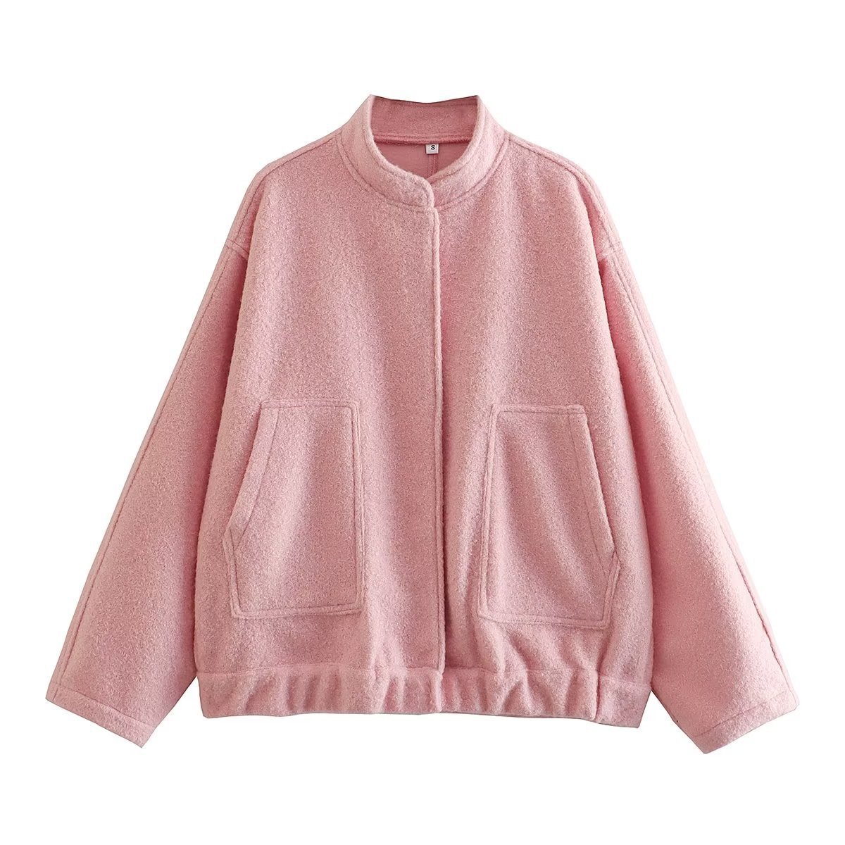 SOFIA | Oversized Damesjas – Trendy Bouclé Look voor Voorjaar & Winter