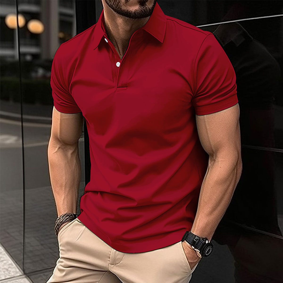 SEPP | Slim Fit Polo voor Heren – Zomershirt