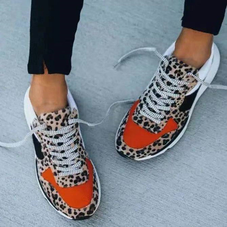 PAX | Trendy Sneaker met Leopard Print voor Dames