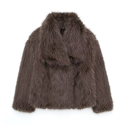 DAPHNE | Faux Fur Jas Dames – Luxe Winterjas