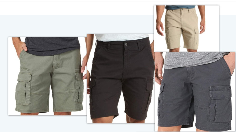 STIJN | Cargo Short Heren - Katoenen Korte Broek met Zakken - Camouflage en Kleuren