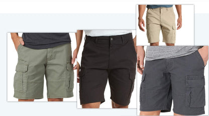STIJN | Cargo Short Heren - Katoenen Korte Broek met Zakken - Camouflage en Kleuren