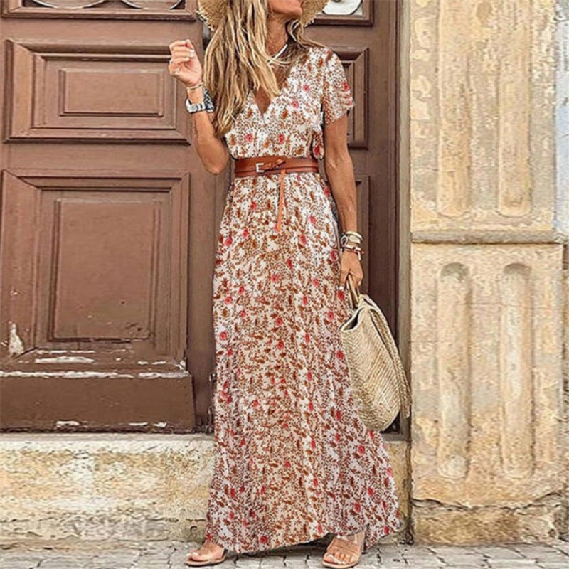 JOSEPHINE | Boho Chic Maxi-Jurk met Kantdetails – Tijdloze Zomerfavoriet