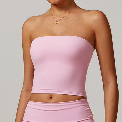 ROXAN | Strapless Bandeau Top Dames - Set van 4 of Los Verkrijgbaar - Zomerse Basic Top