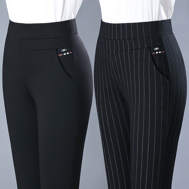 MONICA | Zwarte Stretch Damesbroek voor Elke Gelegenheid –  Slim & Stijlvol