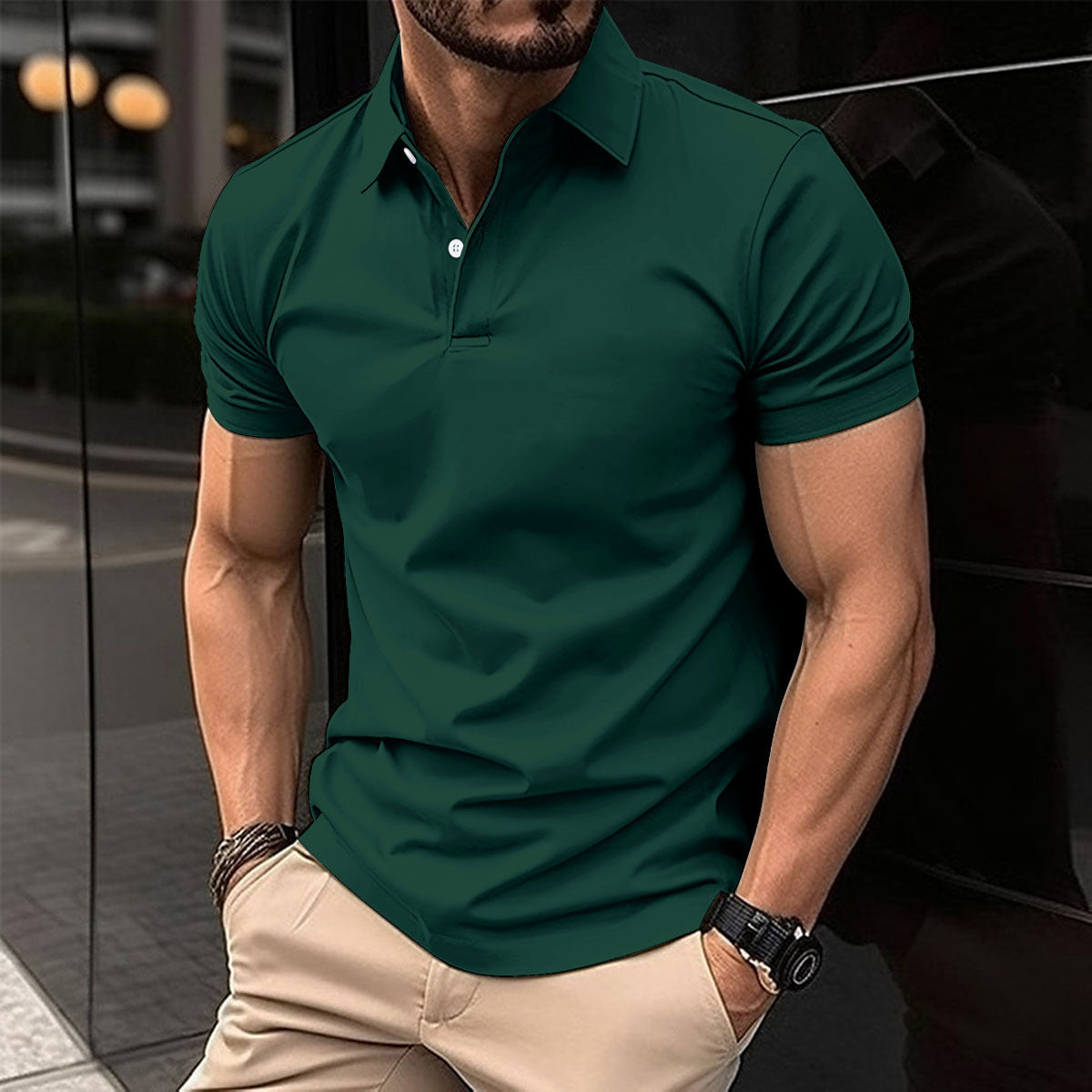 SEPP | Slim Fit Polo voor Heren – Zomershirt