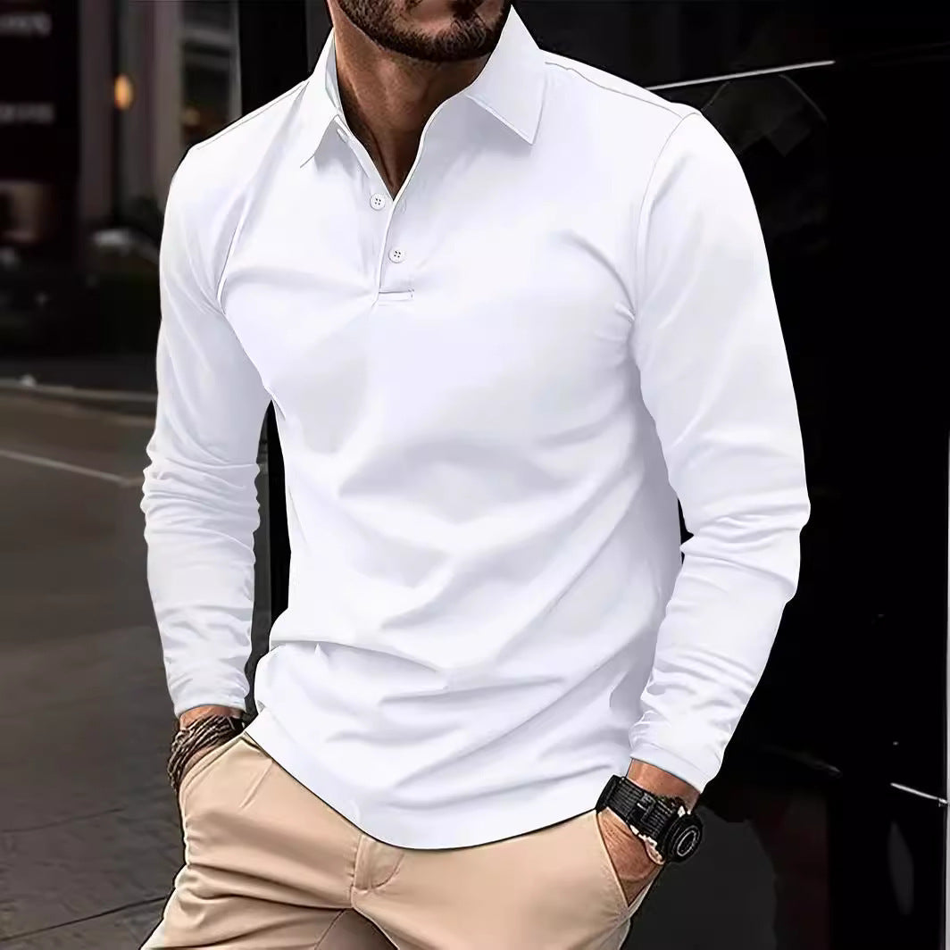 CODY | Heren Polo met Lange Mouwen – Slim Fit
