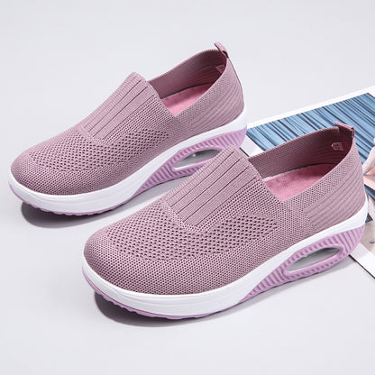 JOY | Dames Sneakers met Demping – Comfortabele Instappers met Verhoogde Zool