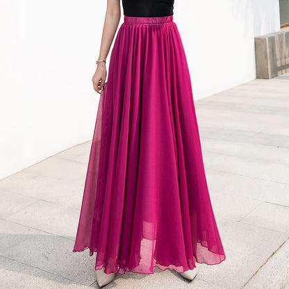ALEXANDRA | Tule Maxi Rok – Zomerse Lange Rok met Volume