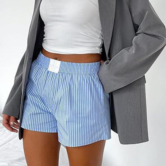 YOLIEN | Gestreepte Loungewear Shorts – Comfortabel & Trendy