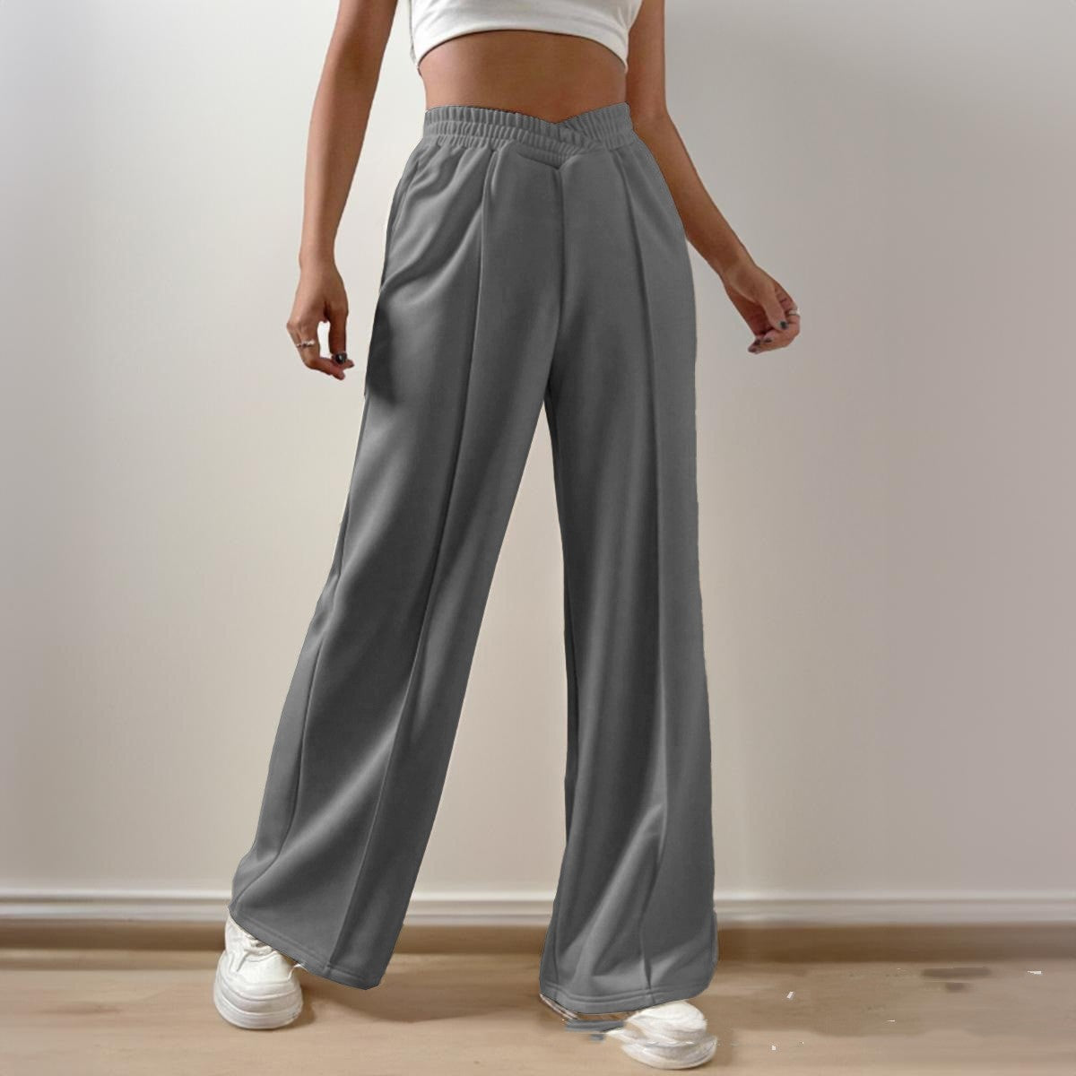 RIKKE | Wide-Leg Lounge Pants – Comfortabel & Stijlvol met Hoge Taille