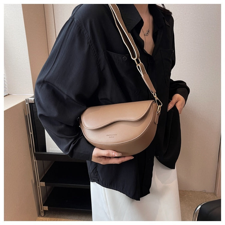MARGAUX LUXE | Crossbody Schoudertas Dames – Elegant Design met Brede Band
