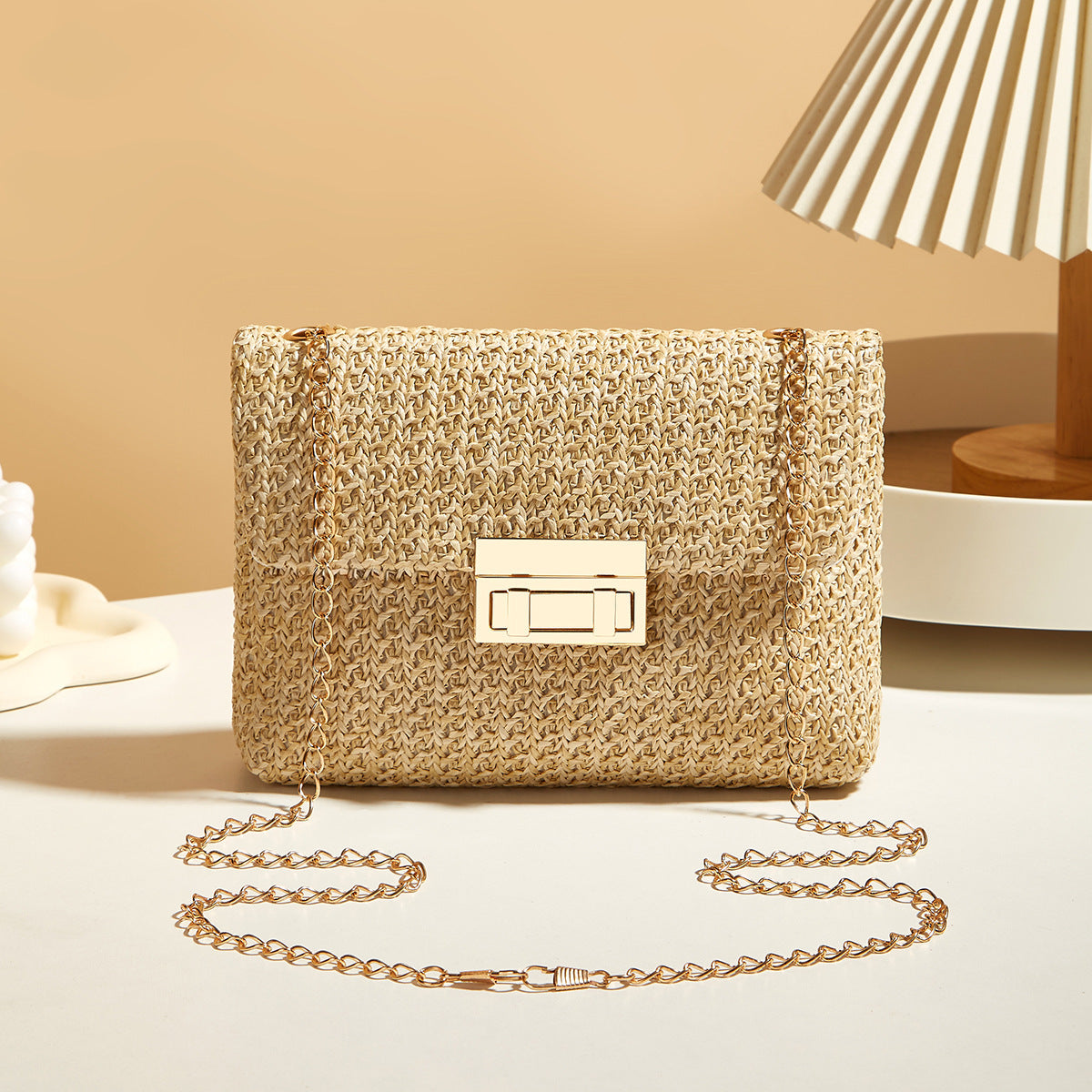 MARI | Rieten Crossbody Tas – Lichtgewicht Elegantie voor Elke Zomerlook