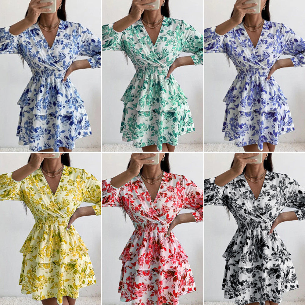 AMBRE | Zomerse Bloemenjurk met Print – Vrouwelijk, Fris & Vlot