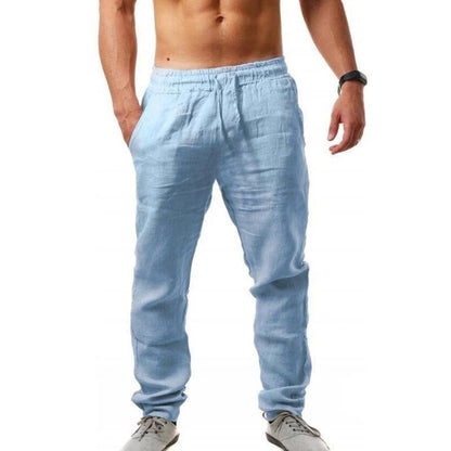 JULES | Luchtige Linnen Herenbroek – Zomerse Comfortbroek