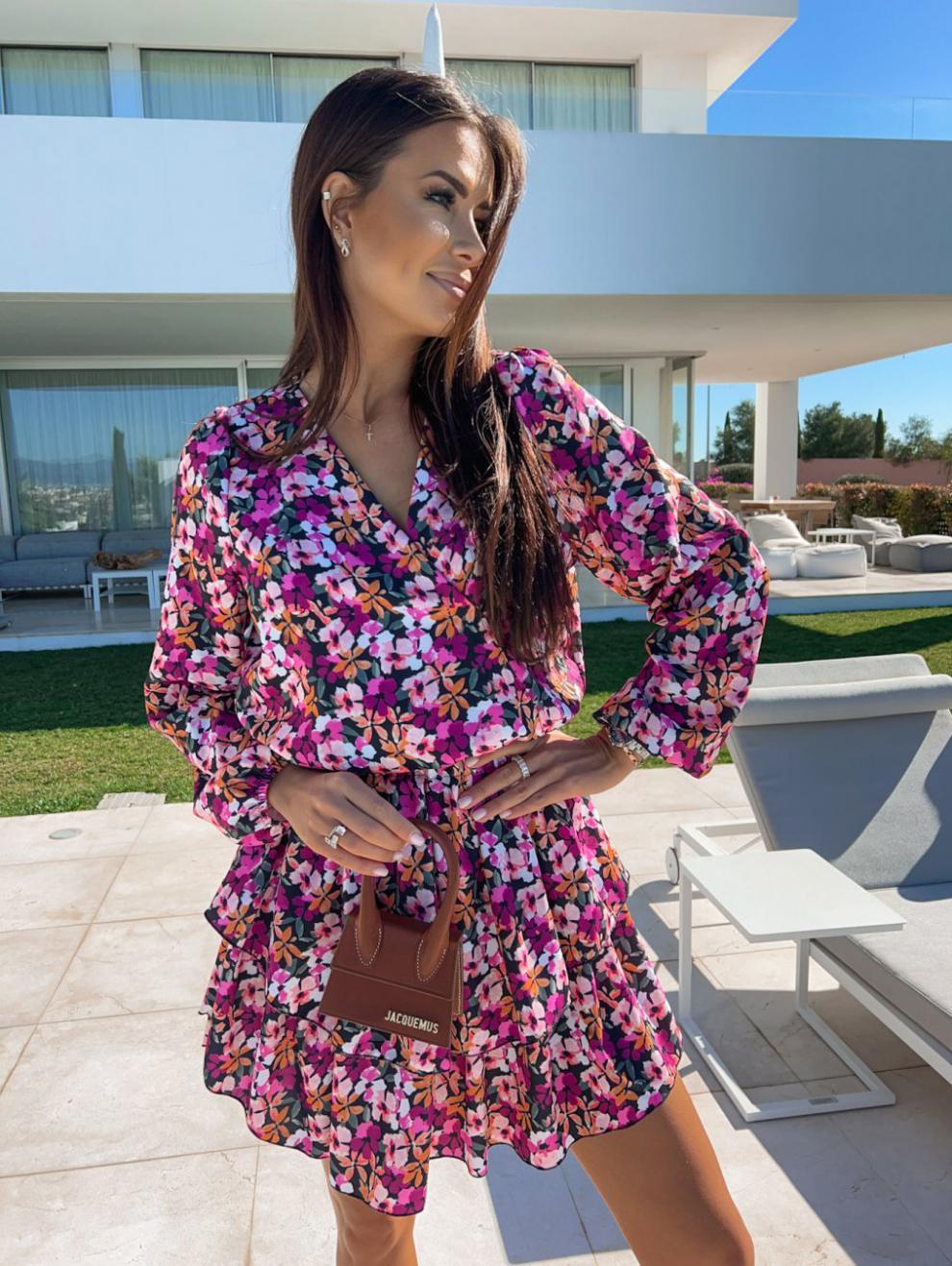 SANNE | Zomerse Bloemenjurk – Stralend, Stijlvol & Perfect voor Elke Gelegenheid!